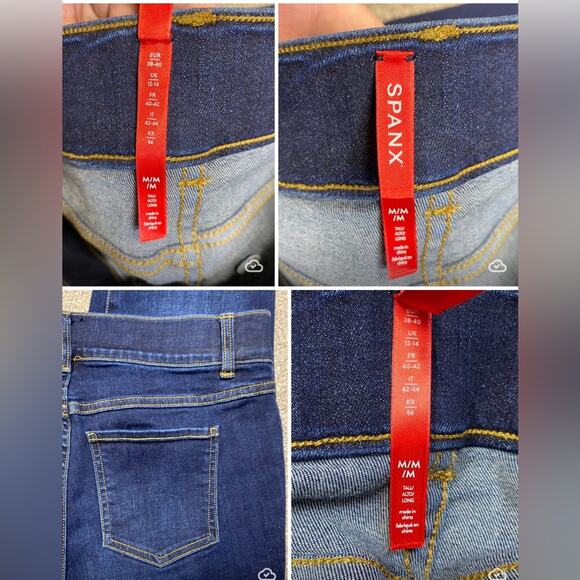 SPANX Skinny Jeans - Deep Indigo - Picture 5 of 12